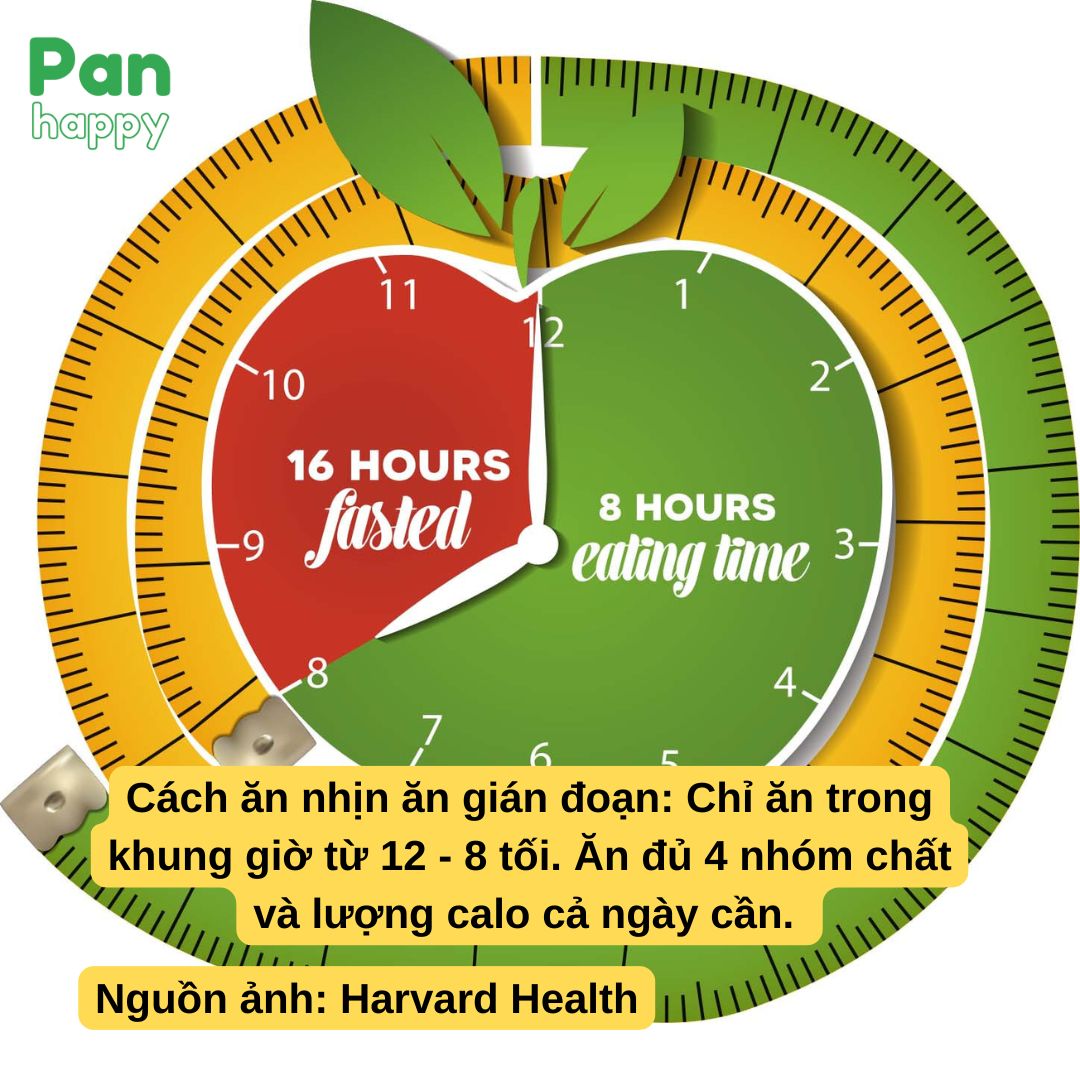 Thực Đơn Nhịn Ăn Gián Đoạn Fasting 16/8 Đơn Giản, Không Nhịn Ăn Sáng