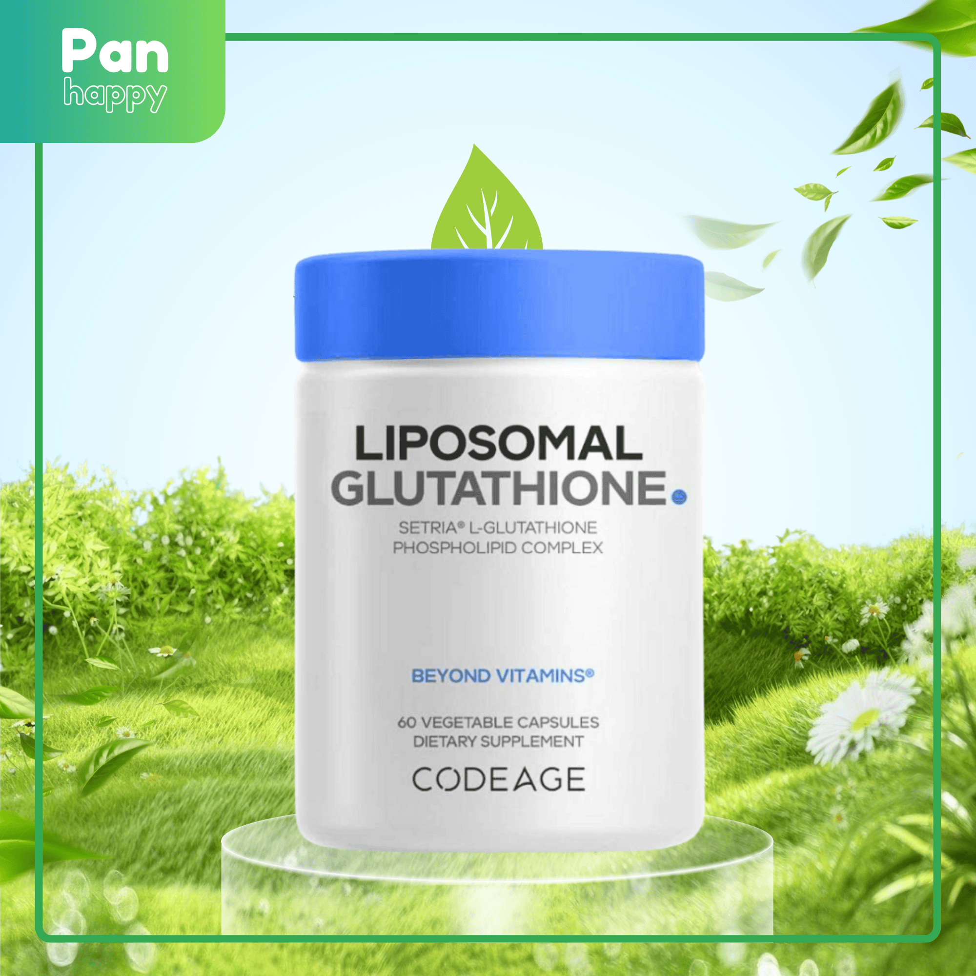 glutathione codeage 500mg Liposomal Glutathione 500mg Setria Codeage (Hộp 60 viên)