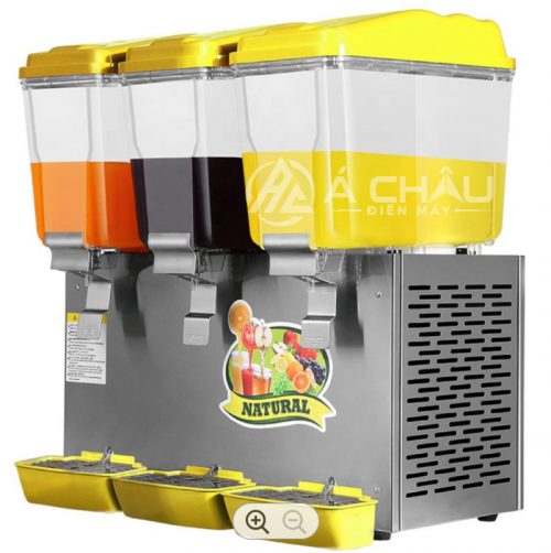 MÁY LÀM LẠNH NƯỚC TRÁI CÂY 3 NGĂN DẠNG PHUN