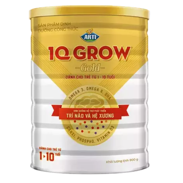 Arti IQ Grow Gold (1-10 tuổi) 900g