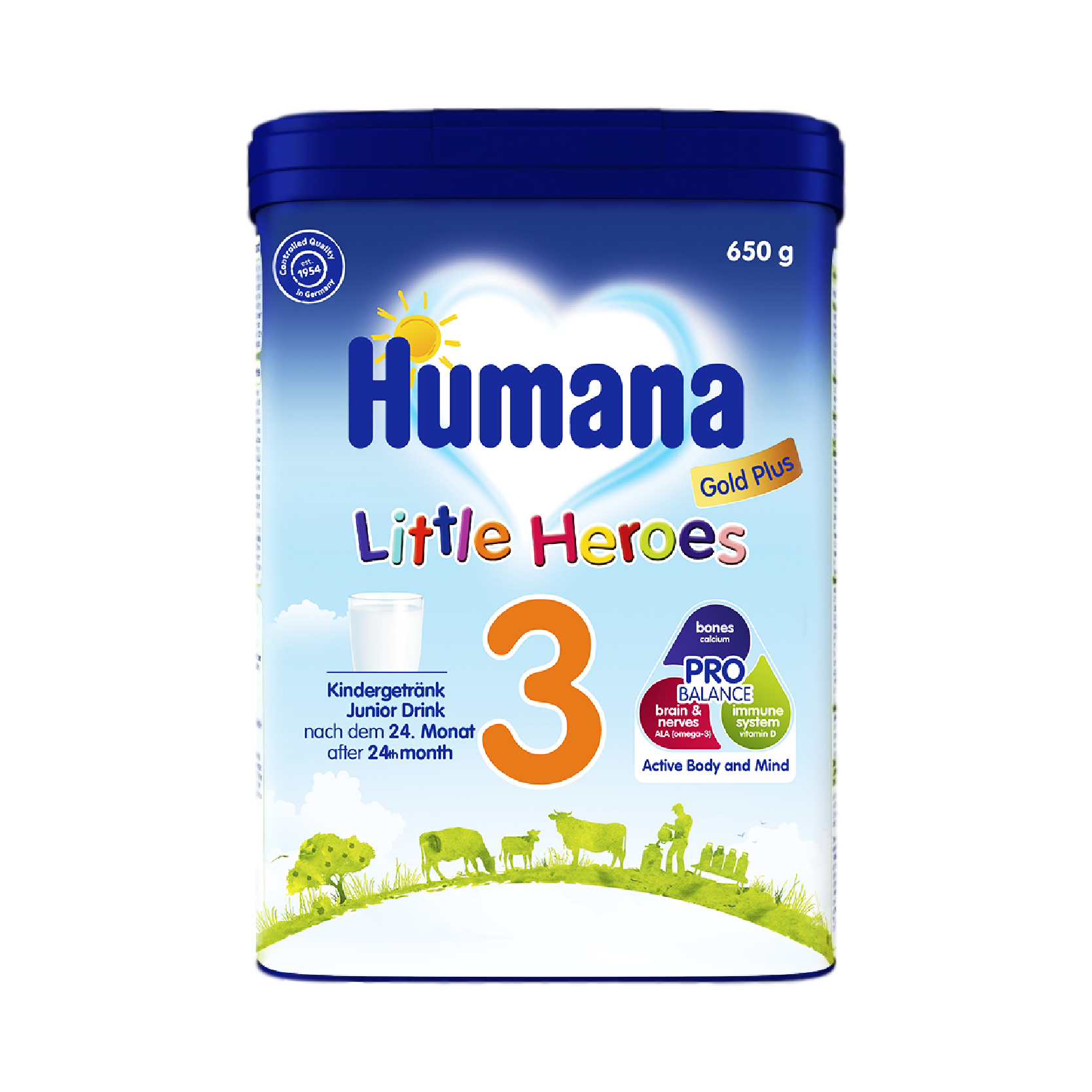 Sữa Humana Gold plus 3 650g Hệ thống Minimarthouse