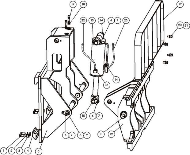Tác dụng của bộ gật gù dành cho xe nâng hàng Tác dụng của bộ gật gù dành cho xe nâng hàng