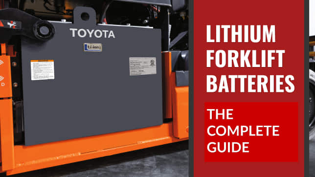 So sánh ắc quy chì-axit và Lithium-ion trên xe nâng điện