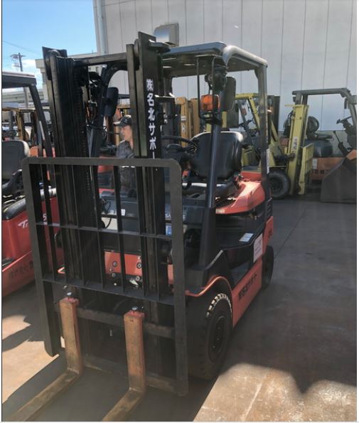 Xe nâng điện TOYOTA 8FBL15 nâng cao 3000 mm