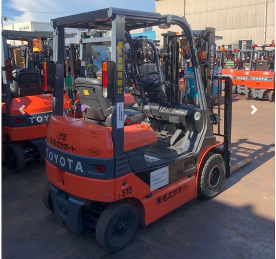 Xe nâng điện TOYOTA 8FBL15 nâng cao 3000 mm