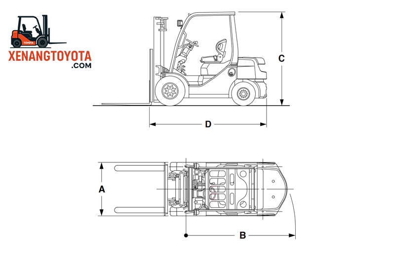 Bản vẽ kỹ thuật Toyota 8 Series