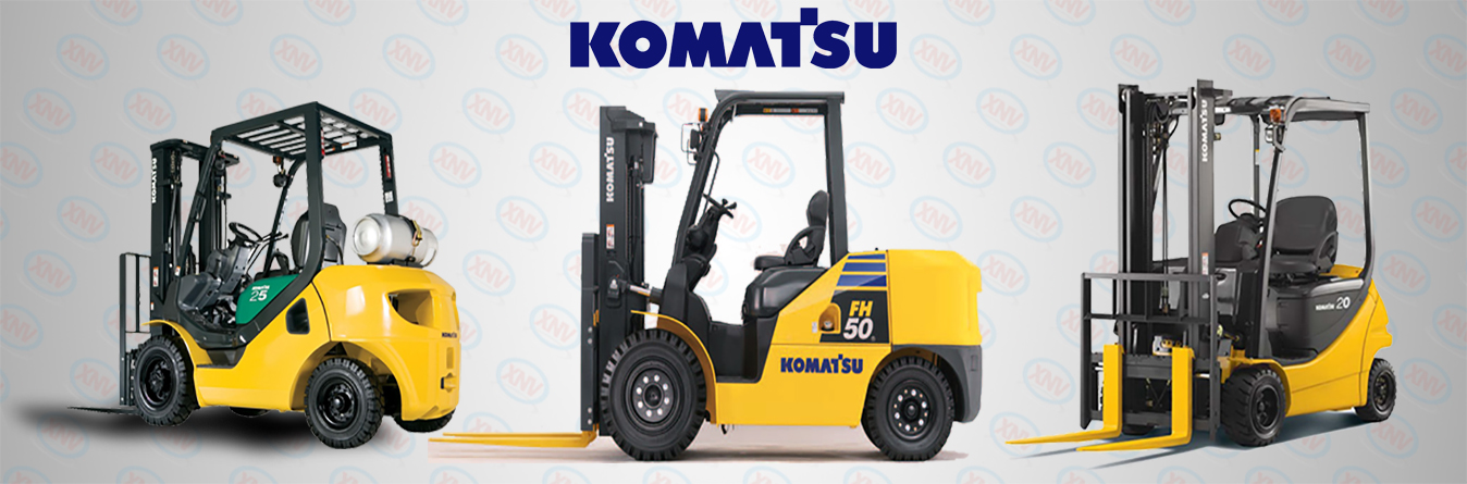 Xe nâng Komatsu cũng là một trong những thương hiệu hàng đầu