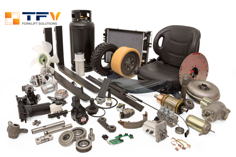 Phụ tùng xe nâng là tập hợp các bộ phận, linh kiện được thiết kế đặc biệt cho xe nâng