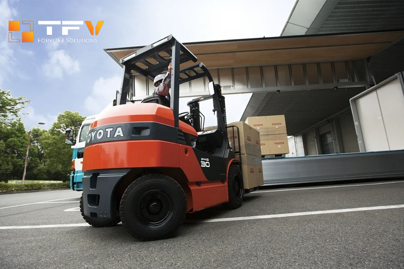 Xe nâng Toyota thương hiệu uy tín hàng đầu 