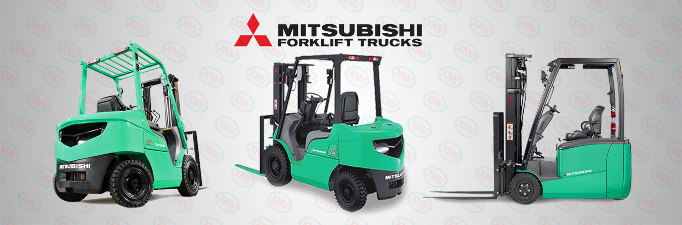 Xe nâng Mitsubishi nổi tiếng nhờ sự đa dạng