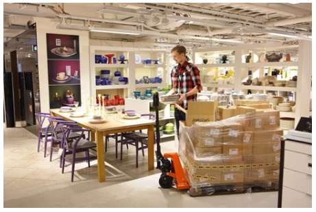 Xe nâng tay không gây tiếng ồn Toyota BT Lifter Silent