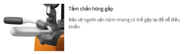 Xe nâng điện có bệ đỡ chân rộng BT Staxio 1.4t Stacker with Platform straddle Toyota