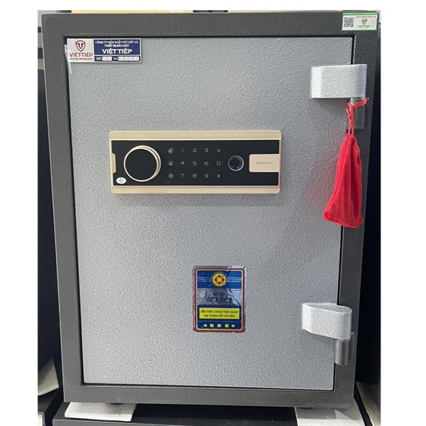 Két sắt Việt Tiệp KV58FE (Vân Tay + Điện Tử)