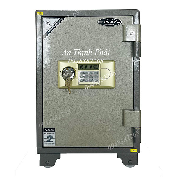 Két sắt khóa điện tử Craw CN80.E