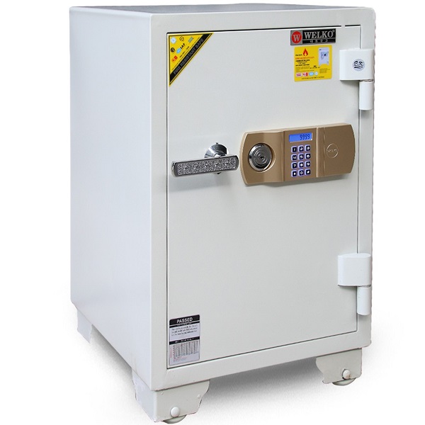 Két sắt Welko KCC120E WHITE khóa điện tử