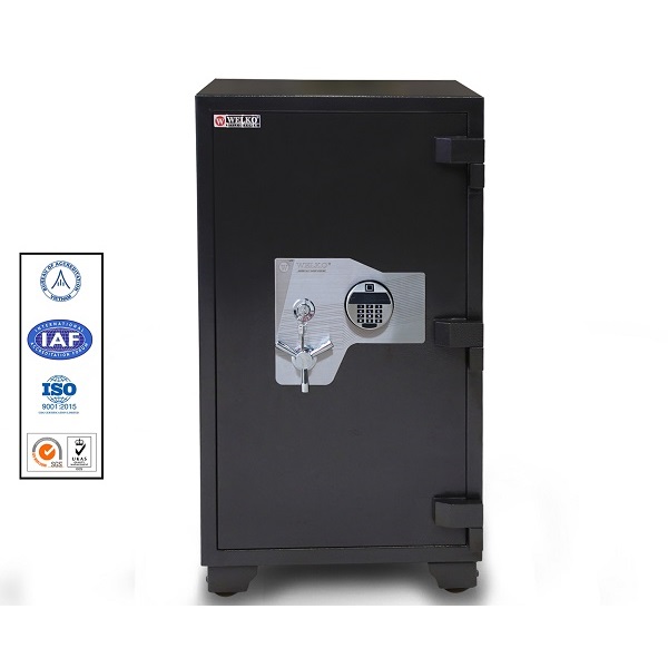 Két Sắt Khóa Vân Tay US1080FE BLACK Siêu Cường Xuất Khẩu Mỹ