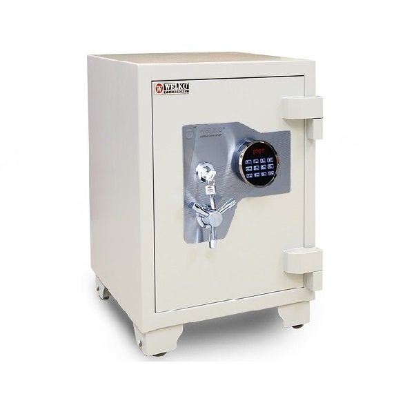 Két Sắt Khóa Điện Tử US68LED WHITE Siêu Cường Xuất Khẩu Mỹ