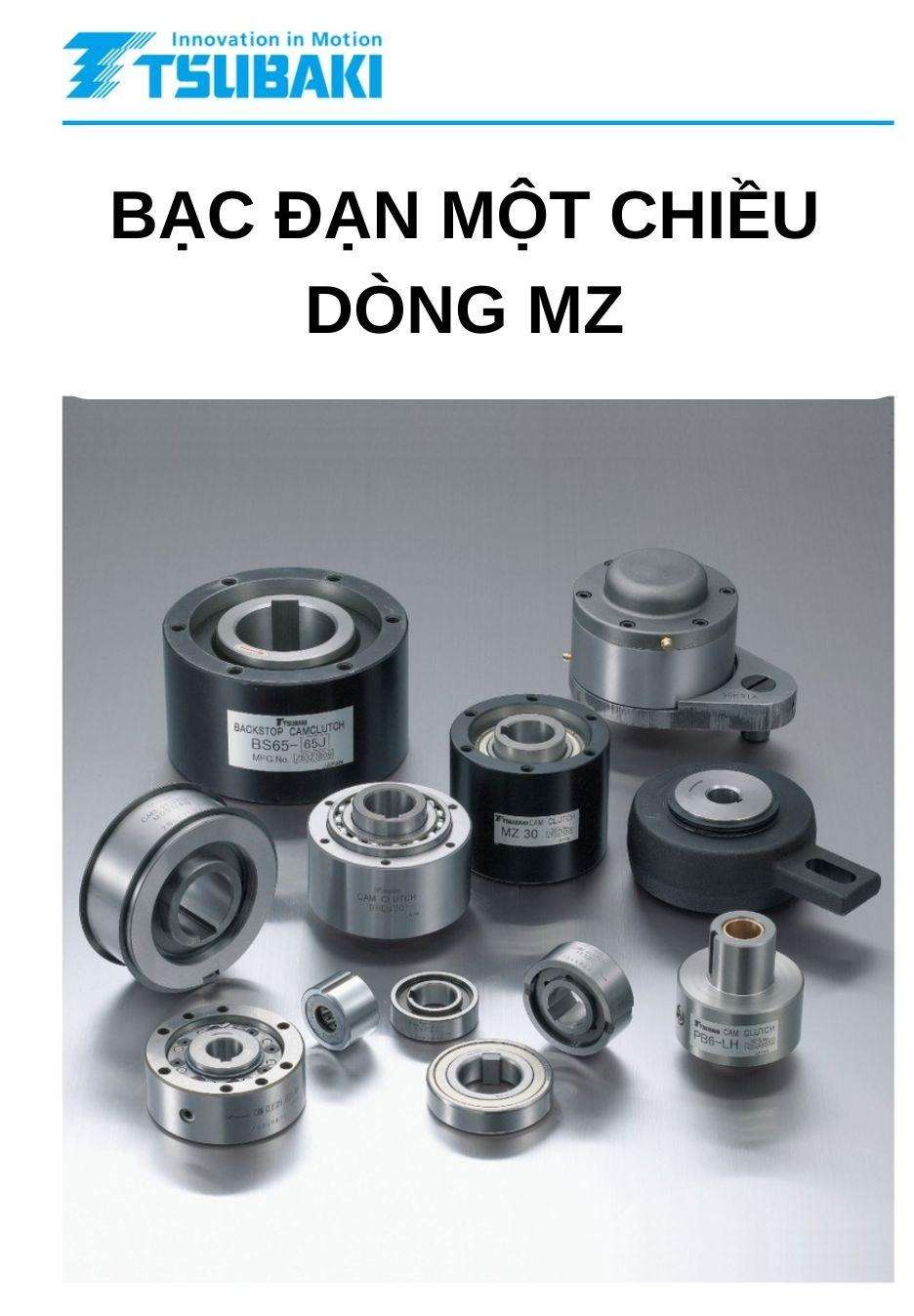 Bạc đạn một chiều dòng MZ