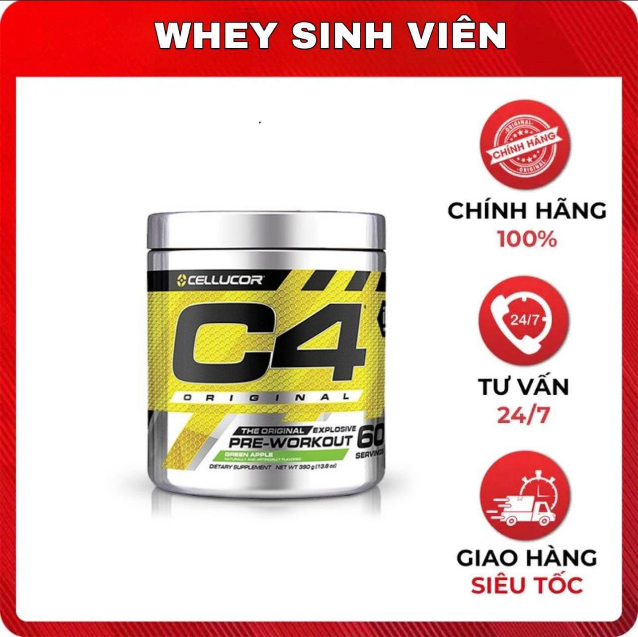 C4 Original - 30 ser | wheysinhvien