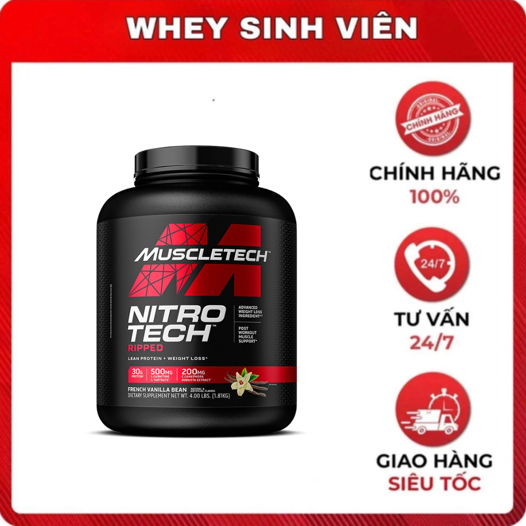 Nitrotech Ripped Muscletech | wheysinhvien