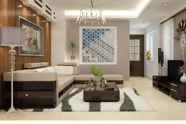 Những kiểu đèn trang trí cho phòng khách đẹp nhất hiện nay