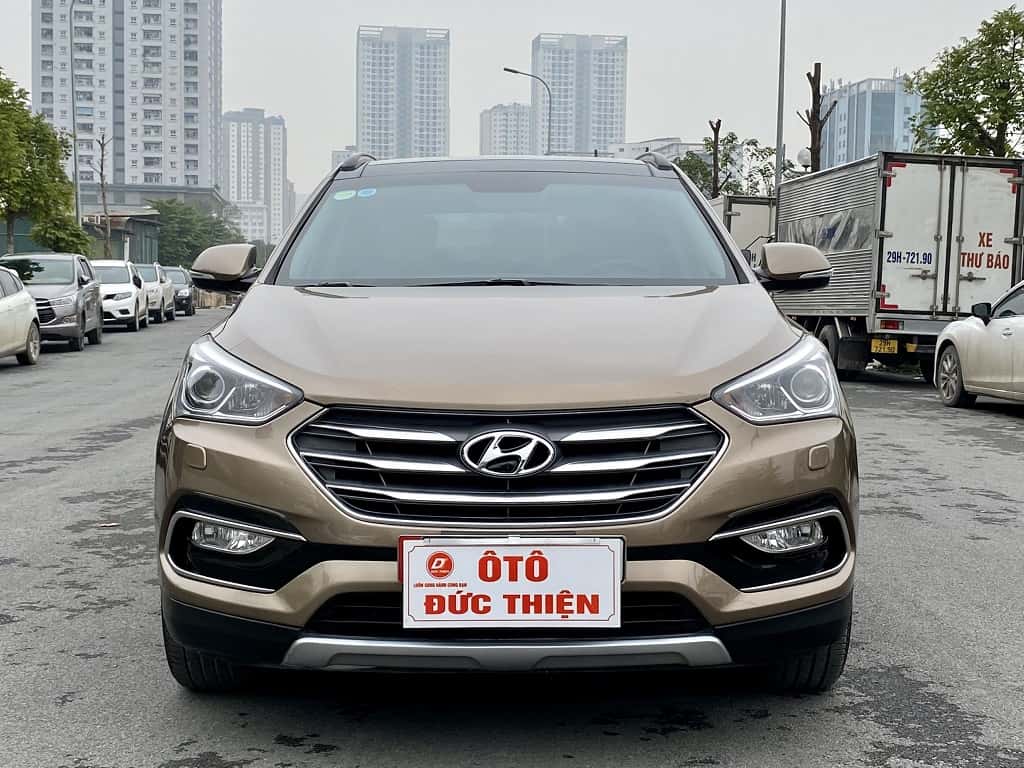 Bán xe Hyundai Santafe 2016 máy dầu bản full giá rẻ | Đức Thiện Auto Bán Xe Hyundai Santafe 2016 Máy Dầu Bản Full Giá Rẻ | Đức Thiện Auto