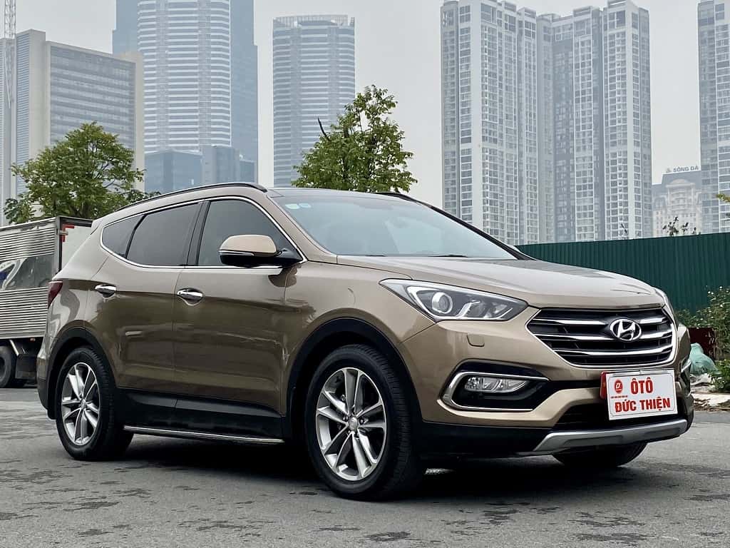 Đánh giá xe Hyundai SantaFe 2016 phiên bản máy dầu