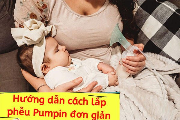 Hướng dẫn lắp phễu Pumpin Pal vào máy hút sữa Medela, Spectra, Unimom, Cimilre, Ameda...đúng cách