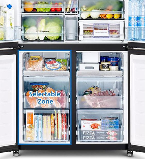 Ngăn chuyển đổi đa năng - Selectable Zone của tủ lạnh Hitachi