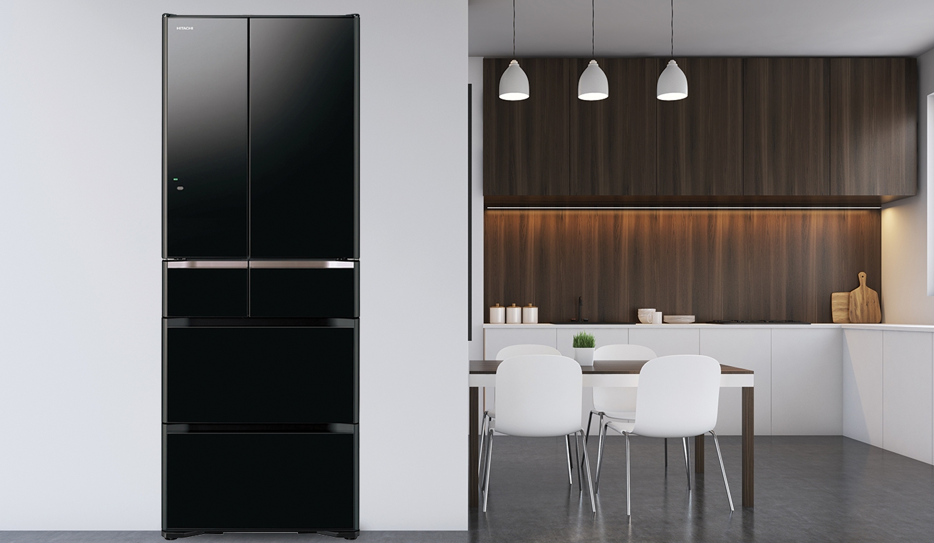 R-WX620KV XK | Tủ lạnh 6 cánh Hitachi inverter 615 lít model 2021