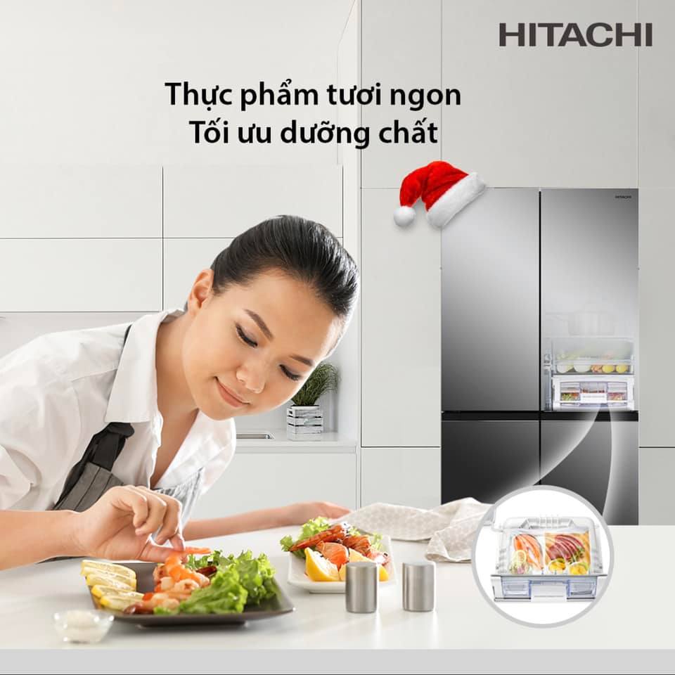 6 mẫu tủ lạnh Hitachi có ngăn đông mềm 2021-2022