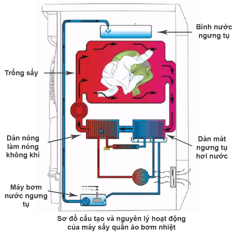 Nên mua máy sấy bơm nhiệt hay máy sấy thông hơi?