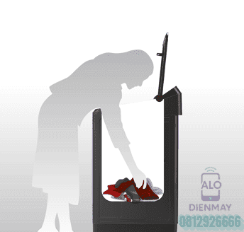 Bên trong lồng giặt thép không gỉ dung tích 15kg của máy giặt Hitachi