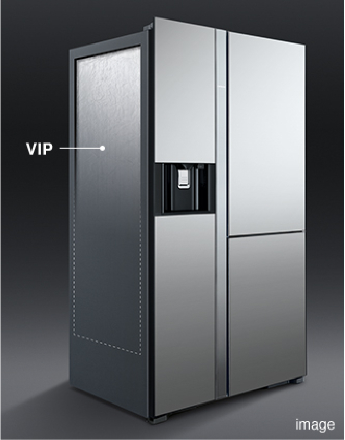 tấm cách nhiệt chân không VIP tủ lạnh Hitachi