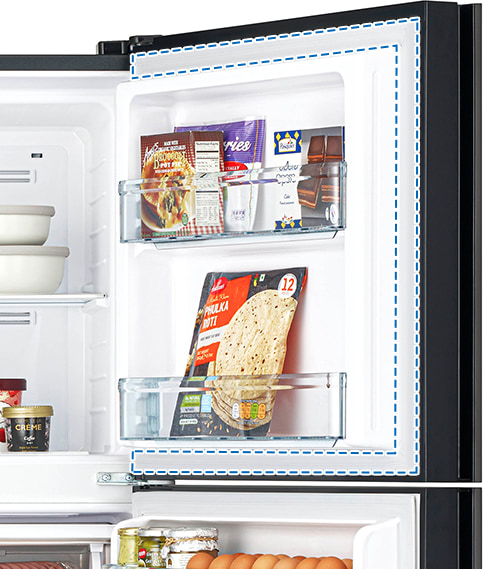 tủ lạnh 2 cánh inverter hitachi chính hãng giá rẻ có ngăn đông mềm, làm đá tự động R-FVY480PGV0 349 lít