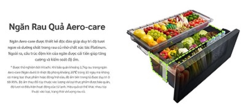 Tủ Lạnh Hitachi 6 cánh Nhập Khẩu Nhật Bản Inverter 670 lít R-GW670TV XM, model mới, màu gương xám khói