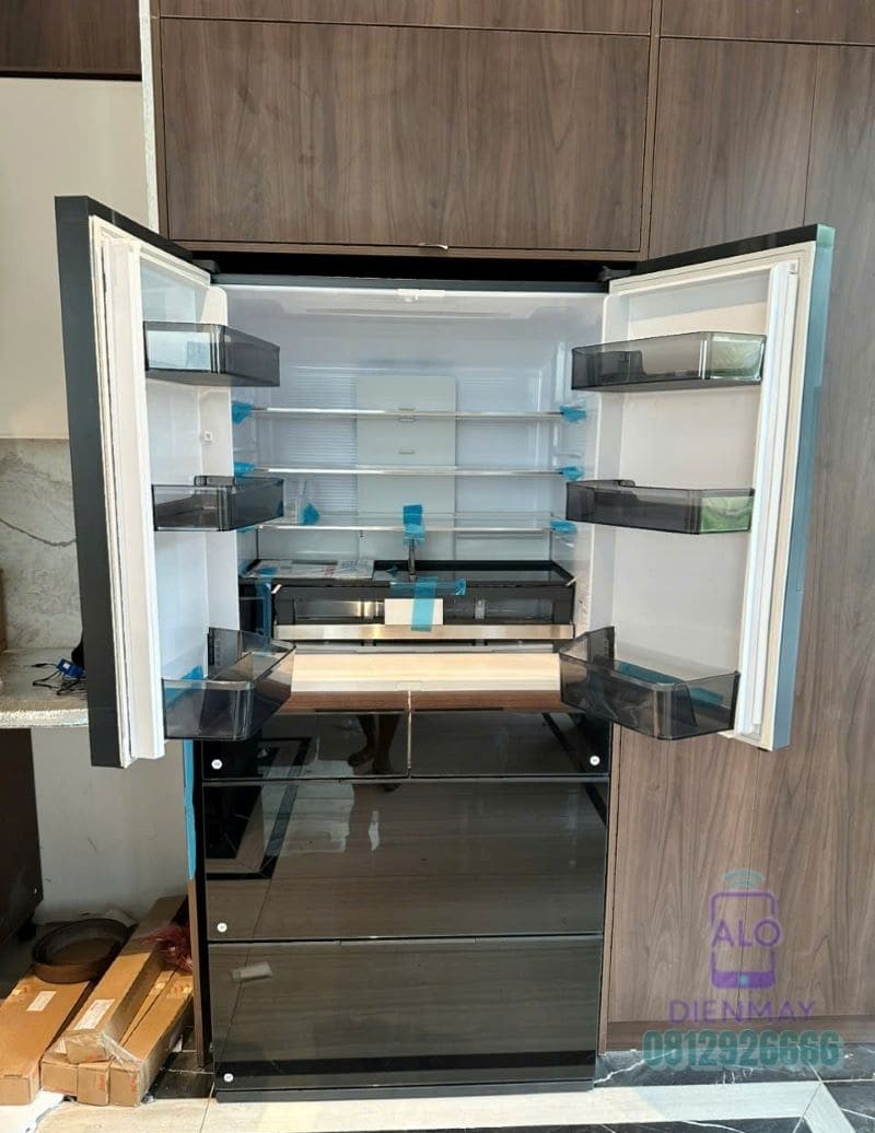 Tủ lạnh 6 cánh NHập nguyên chiếc Nhật Bản GW670TV XK LH: 0812.926.666