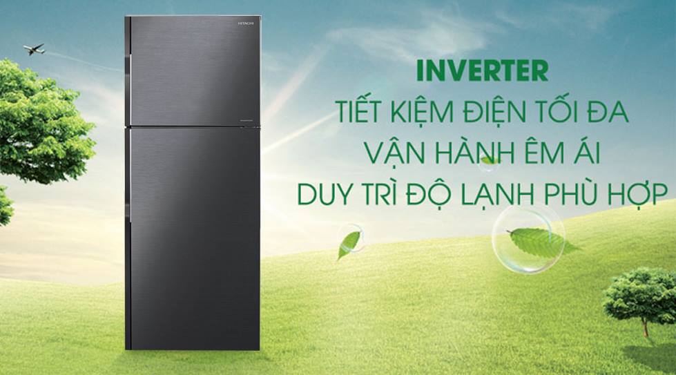 Tủ lạnh Hitachi inverter 2 cánh dưới 10 triệu