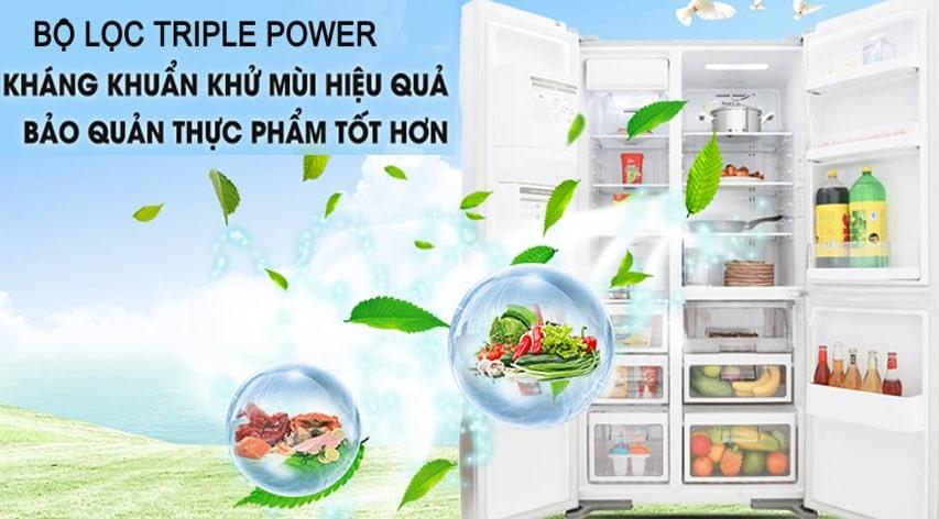 Công nghệ khử mùi, kháng khuẩn của tủ lạnh Hitachi