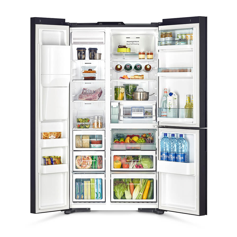 tủ lạnh side by side hitachi inverter chính hãng giá tốt