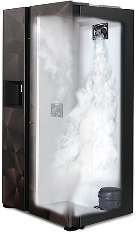 tủ lạnh side by side hitachi inverter chính hãng R-FM800XAGGV9X DIA 569 lít