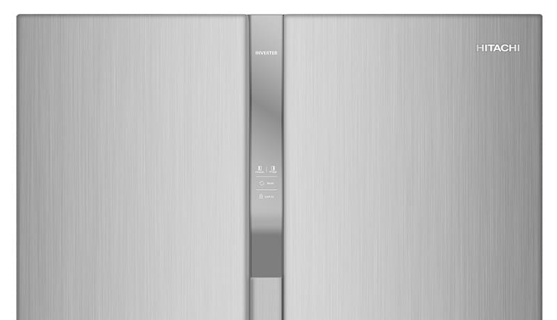 Tủ lạnh Hitachi SBS 2 cánh 532 lít HRSN9563DDXVN model mới, màu đen inox, giá tốt