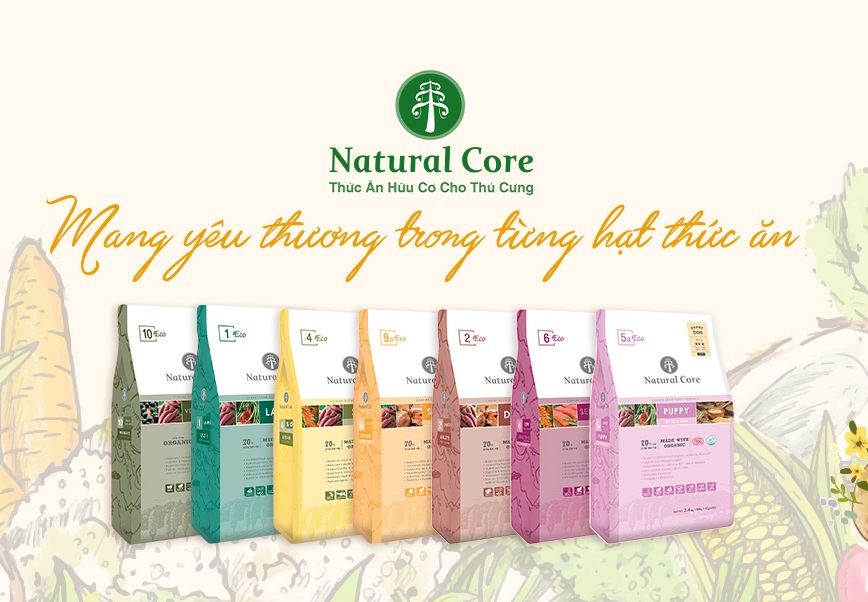 Các chứng nhận an toàn thức ăn hạt hữu cơ Natural Core