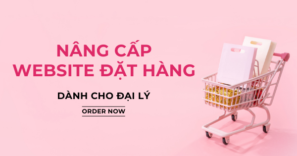 NÂNG CẤP WEBSITE ĐẶT HÀNG