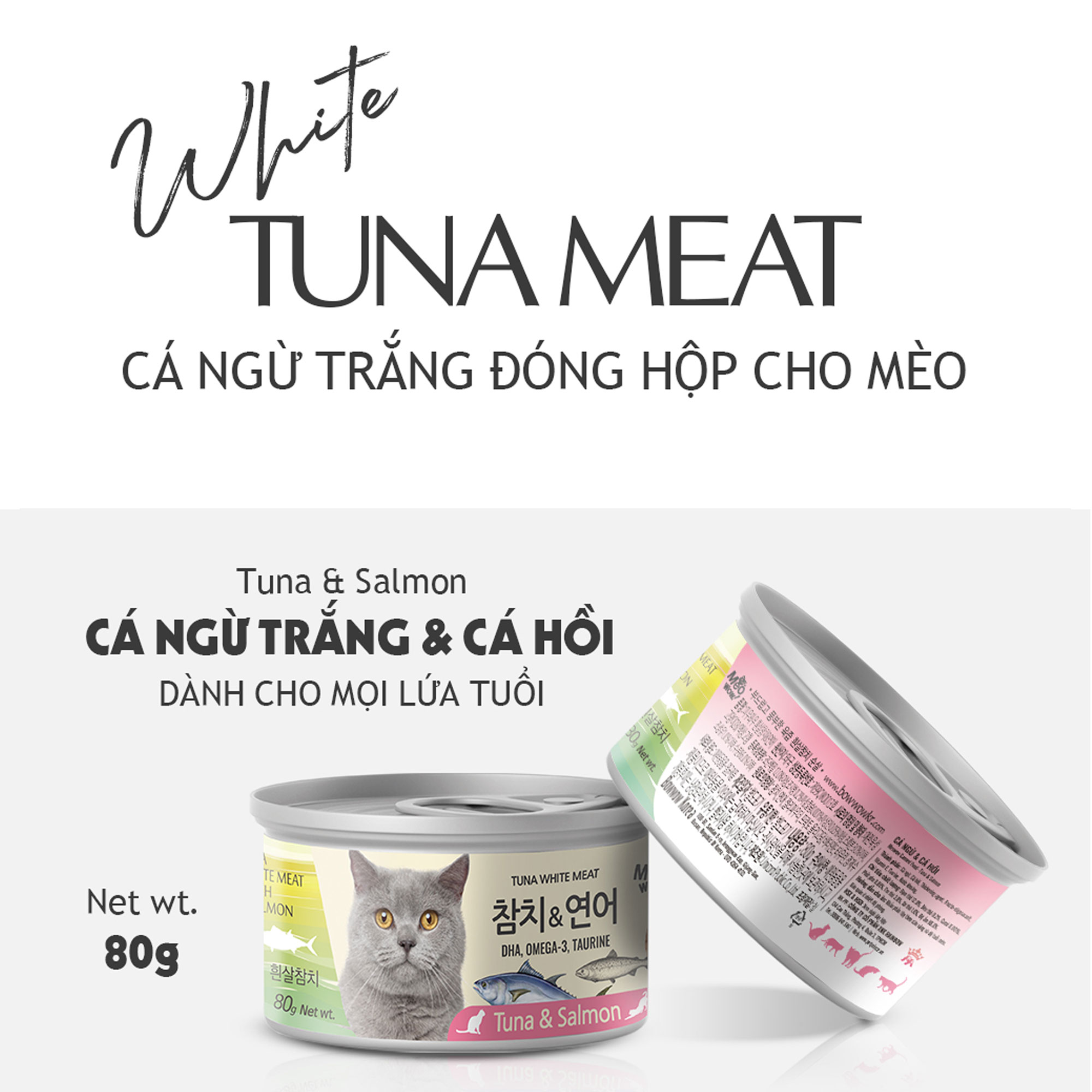 Cá ngừ trắng & Cá hồi