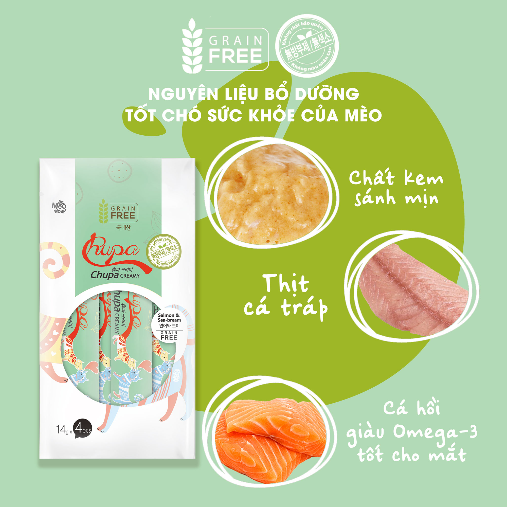 Cá hồi & Cá tráp