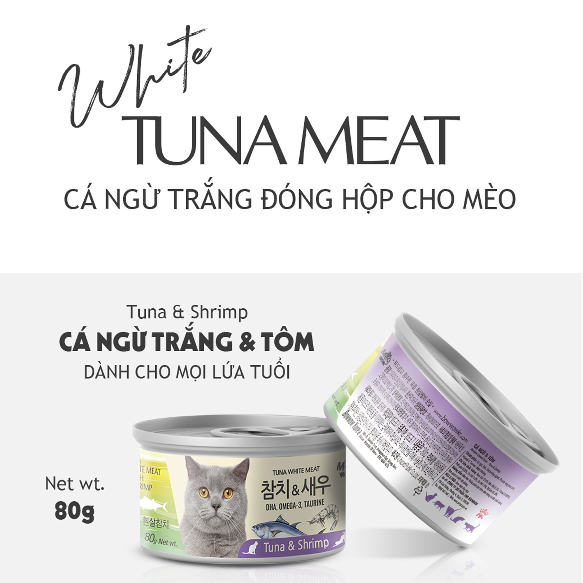 Cá ngừ trắng & Tôm