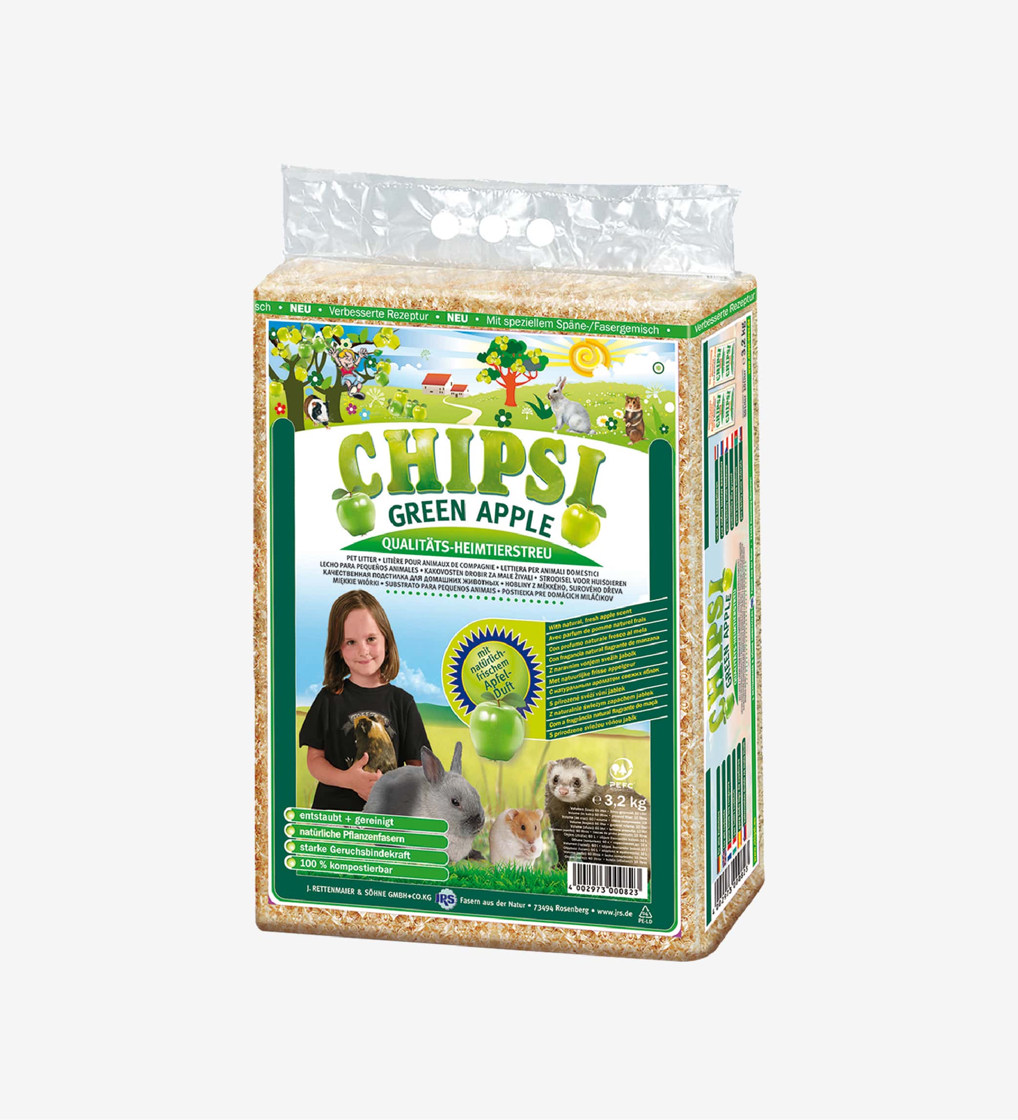 Lót chuồng cho thú nhỏ Chipsi Apple