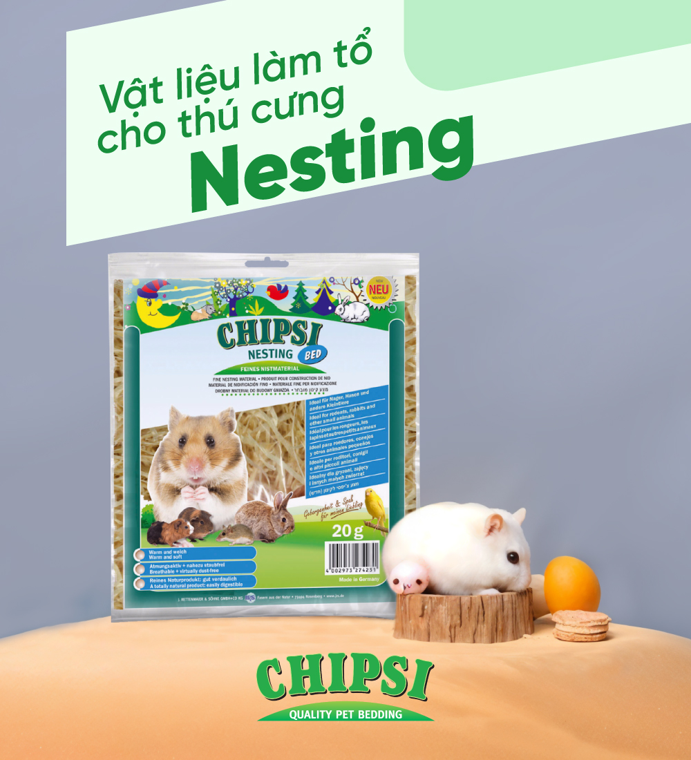 Vật liệu làm tổ cho thú cưng Nesting