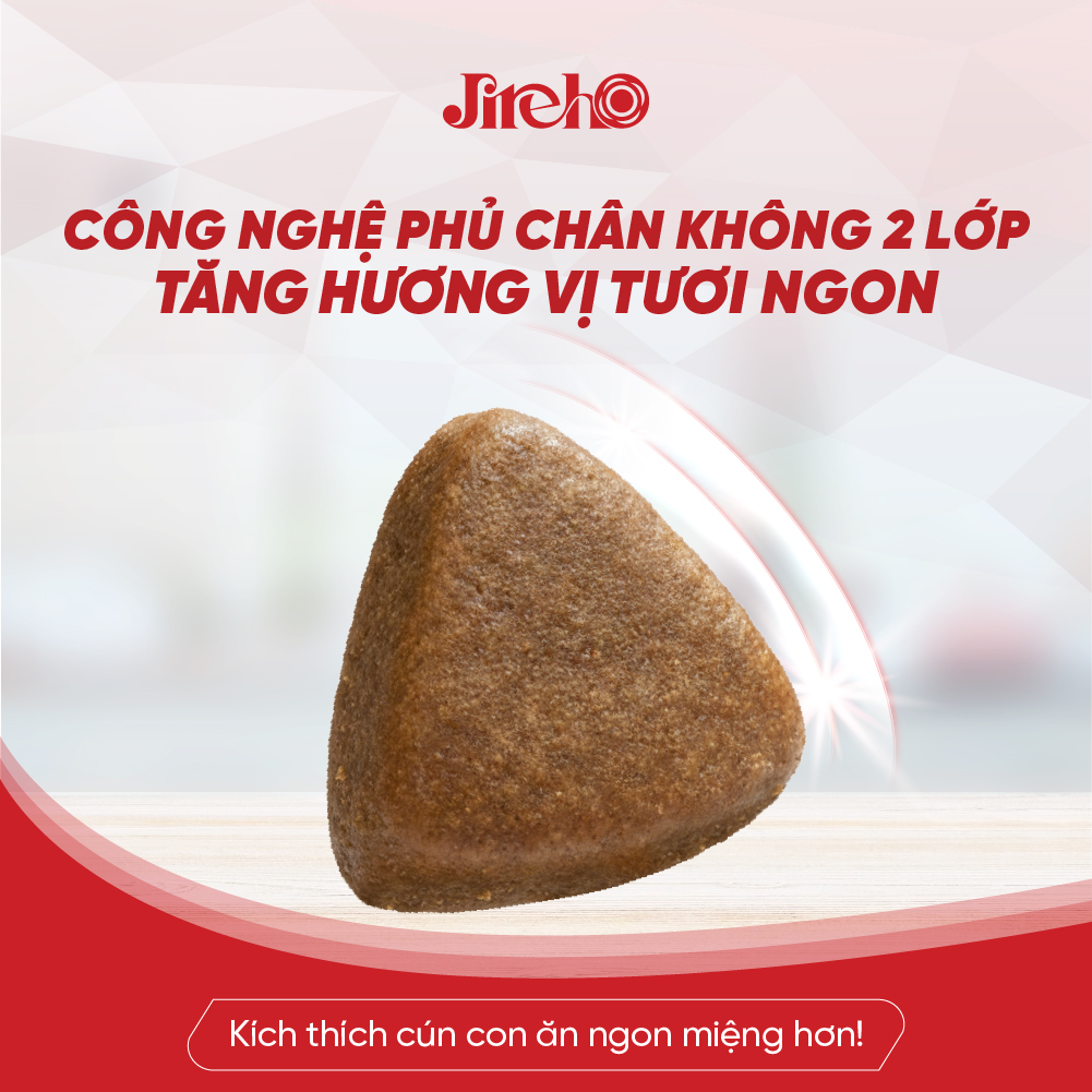 Thức ăn JirehO Cá hồi cho chó con